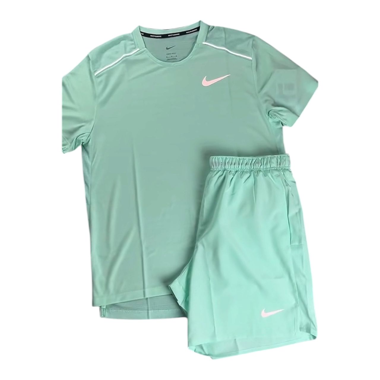 ensemble nike miler vert turquoise 1.1