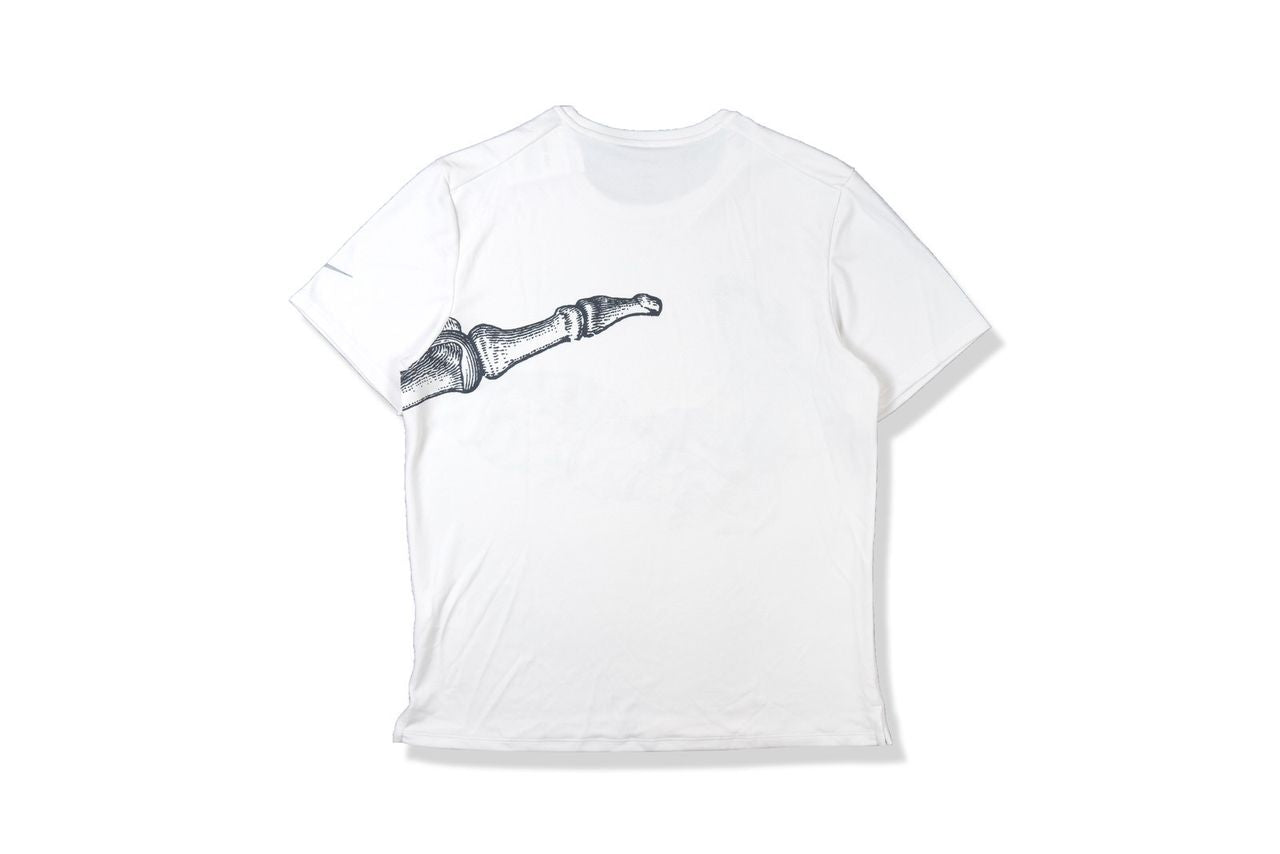 tshirt nike running DIVISION OS/SQUELETTE blanc 1.1